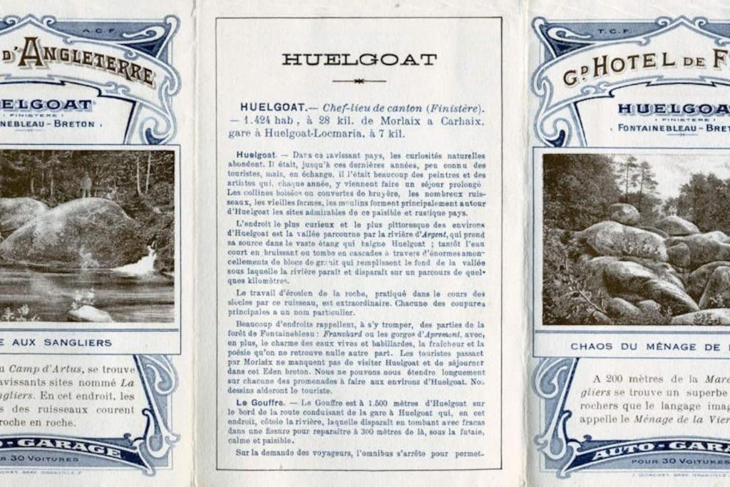 Vue Imprenable Sur Le Moulin Du Chaos ! Apartment Huelgoat